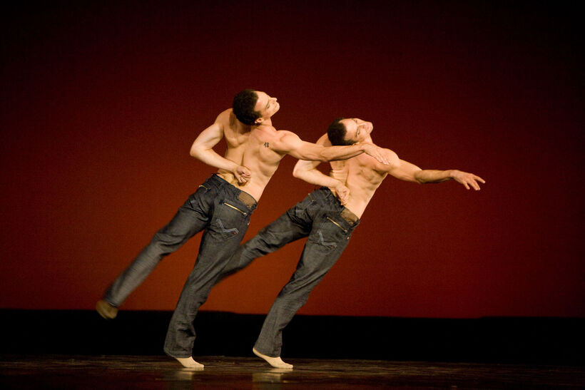 Jiří Bubeníček and Otto Bubeníček. Les Indomptes, Claude Brumachon. Photo: Thomas Kirchgraber.